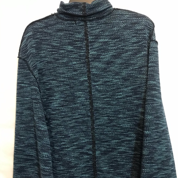 Free People Sunny Days Blue Turtleneck Sweater - Picture 11 of 16